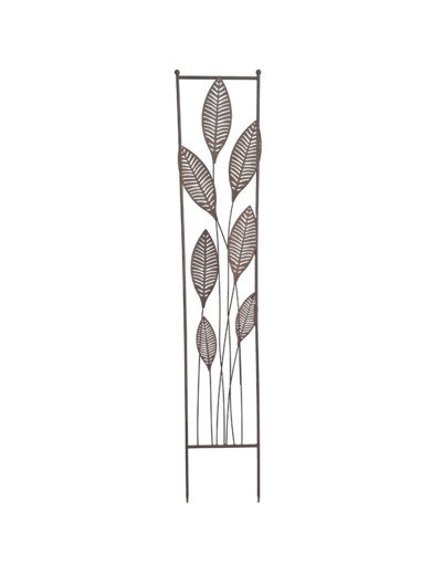 Treillage jardin fer Fougères 126x23cm