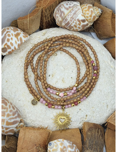 BRACELET MULTIRANGS ISOLA ROSA