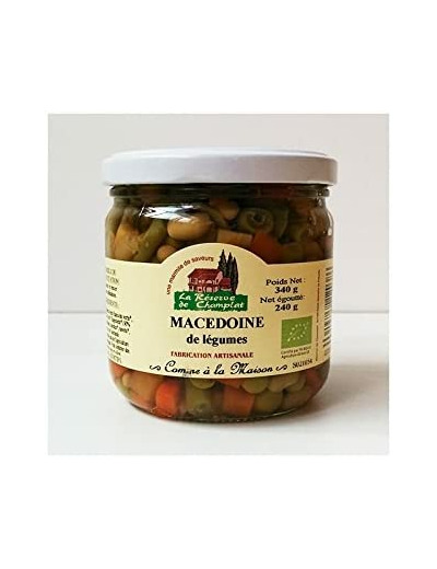 Macedoine de legumes 240g ne RESERVE DE CHAMPLA