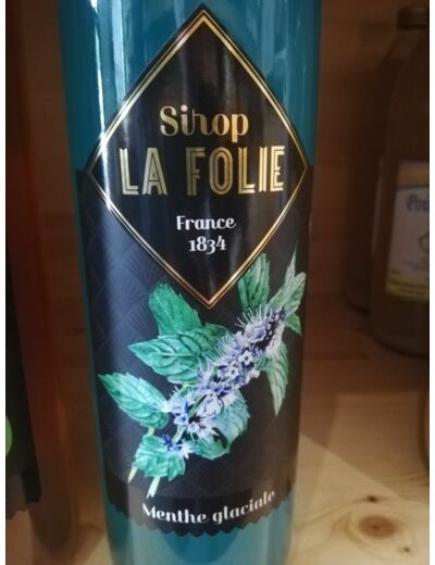 Sirop menthe glaciale