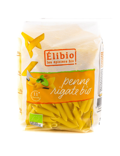 Pates Penne Rigate Blanches Bio 500g