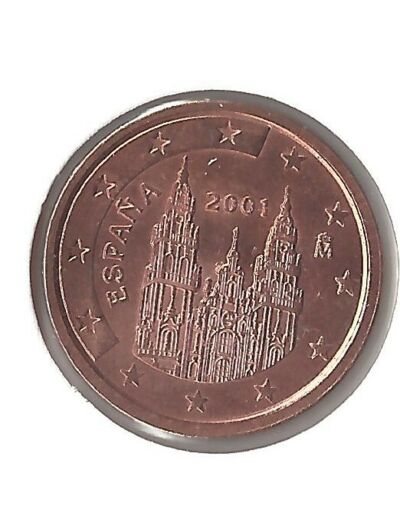 Espagne 2001 2 CENTIMES