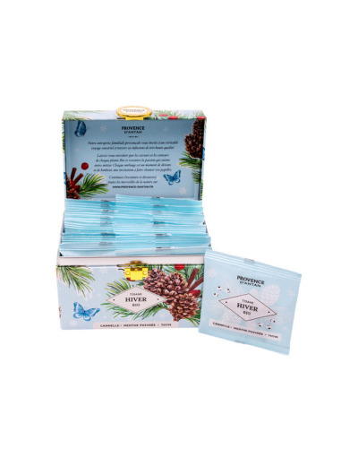 Tisane Hiver bio 20 sachets 36 gr recharge carton