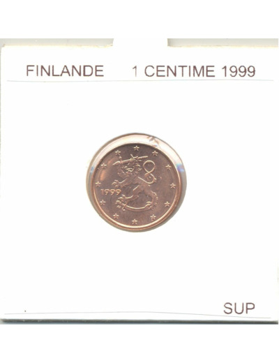 FINLANDE 1999 1 CENTIME SUP-