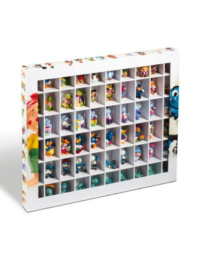 BOITE DE RANGEMENT SURPRISE POUR 60 FIGURINES et FEVES 344050