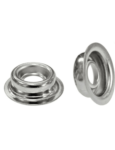 Crampon laiton, Se fixe par sertissage sur l'oeillet laiton nickelé G4711-C 100p