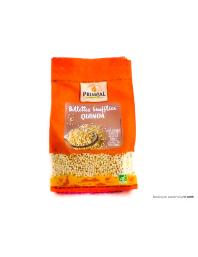 Billettes Soufflées de Quinoa Bio 100g