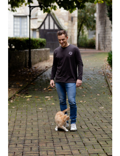 T-shirt manches longues Empreinte Signature Malabar – Swarovski