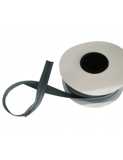 Rouleau de fermeture à glissière 5 mm Gris 307 25m H89136