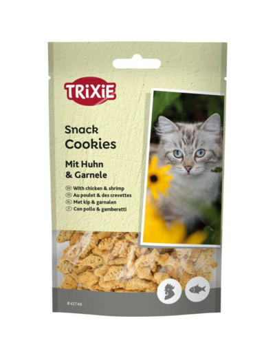 TRIXIE, Cookies au poulet et à la crevette - 50g