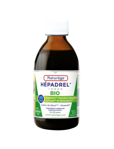 HEPADREL liquide-Détox et foie-250ml-Naturège