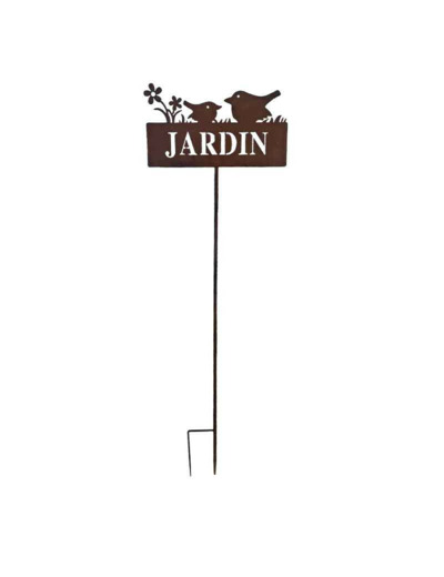 Tuteur déco Jardin fer 1x36x110cm