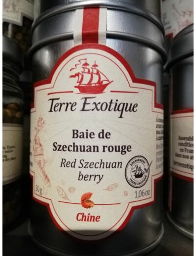 Baie de Szechuan rouge