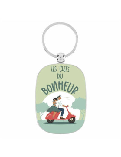 PORTE CLEFS LA CLE DU BONHEUR