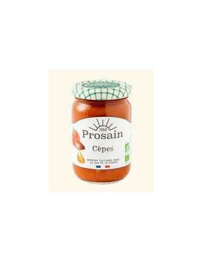 Sauce Tomate et Cèpes Bio-200g-Prosain