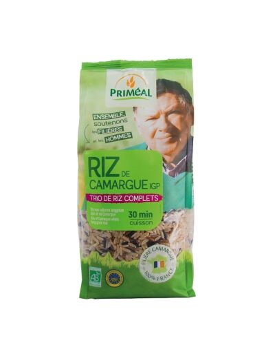 Trio de riz de camargue longs complets 500g