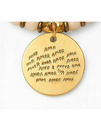 BRACELET MANTRA AMOR AMOR