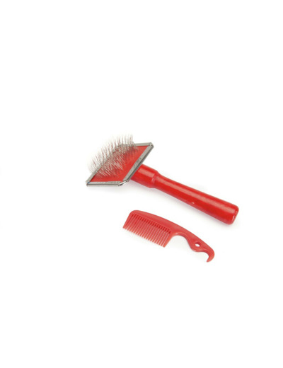 Brosse carde pour chien - 3 tailles