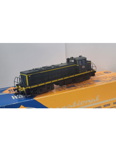ROCO 04158A HO LOCOMOTIVE DIESEL BB 63998 BOITE D'ORIGINE