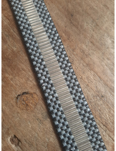 BRACELET DAMIER SILVER BLACK