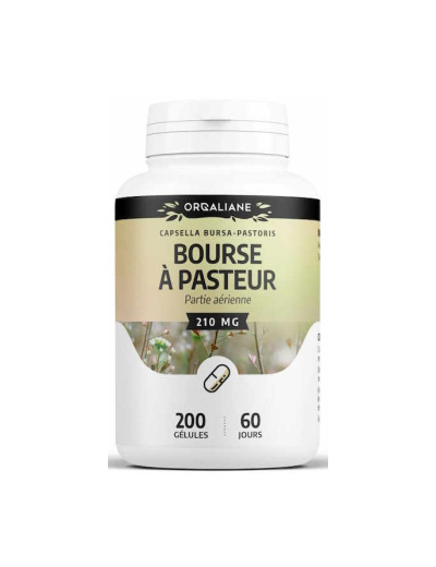 Bourse à pasteur 210mg 200 gélules