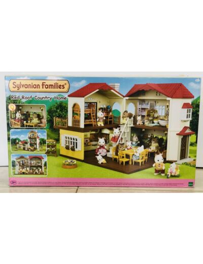 SYLVANIAN FAMILIES RED ROOF COUNTRY HOME de chez EPOCH NEUF 5302