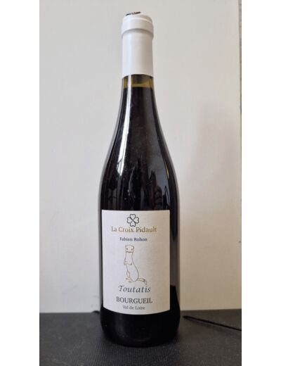 Toutatis 2021, la Croix Pidault , vin de Bourgueil