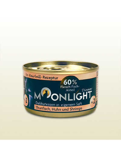 Moonlight "Thon, poulet & crevettes" pour chat adulte - 80g