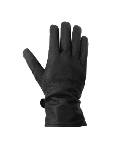 Gants en cuir noir Armée française
