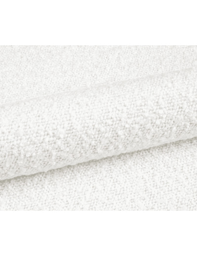 bouclette tissu baloo blanc 2073 laize 140cm 100000 tours
