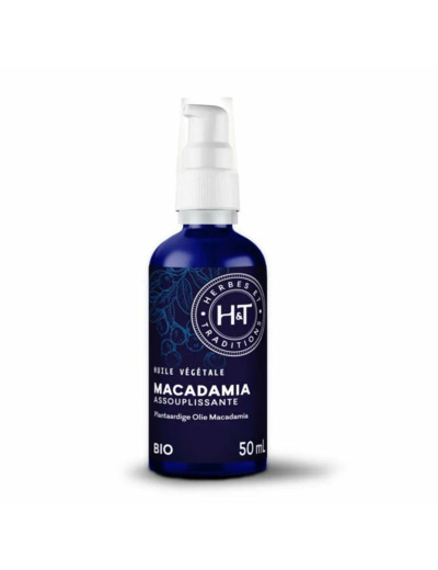 Huile de Macadamia Bio-50ml-Herbes et Traditions