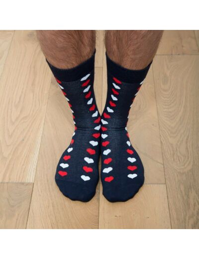 Chaussettes Garçon Français Coeur