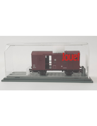 JOUEF 648000 HO WAGON FOURGON MARCHANDISES BOITE CRISTAL