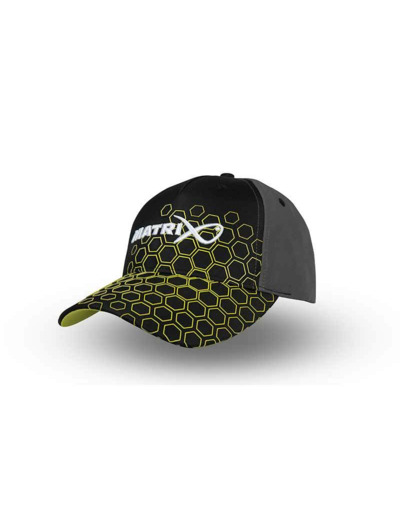 casquette hex print cap matrix