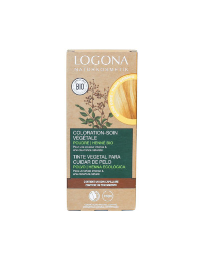 Coloration soin végétale Blond doré 100g