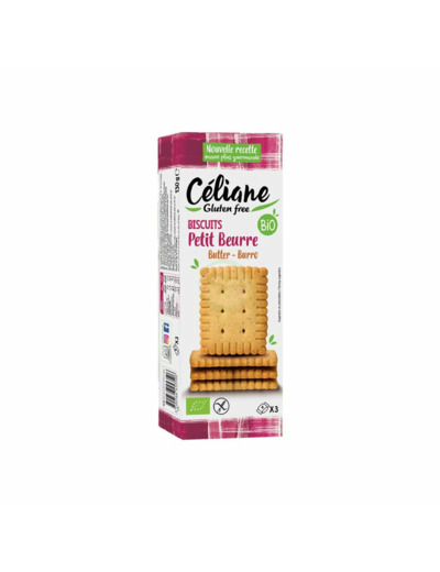 Biscuits Petit Beurre sans gluten-130g-Céliane