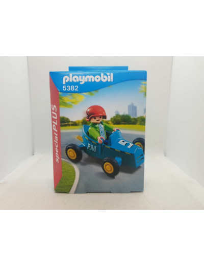 ENFANT AVEC KART PLAYMOBIL SPECIAL PLUS 5382 BOITE NEUVE