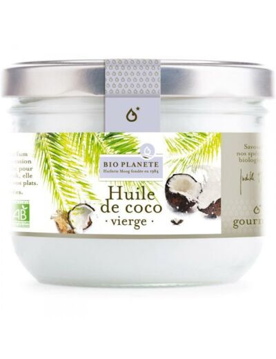 Huile de coco vierge Bio - 200 ml-Bio planète