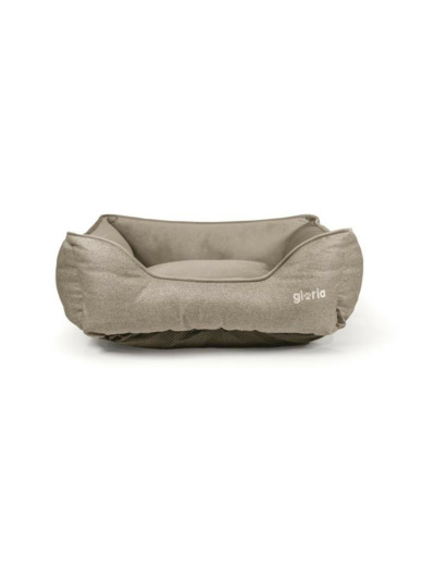 Coussin GLORIA, beige - 60 x 50 cm