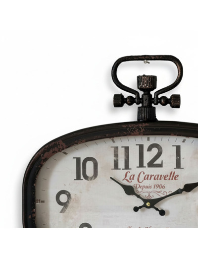 Horloge murale La Caravelle 45x40cm