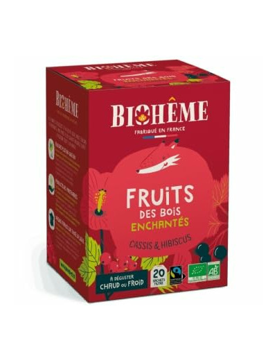 Tisane fruits des bois 20x1,5g Biohême