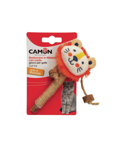 Jouet matatabi, Tête d'animaux pour chats - 14cm