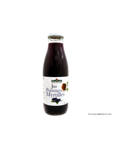 Jus de Pomme Myrtille Bio 750ml