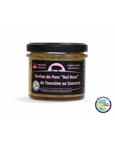 Terrine de Porc "Roi Rose de Touraine" au Sancerre 80 g