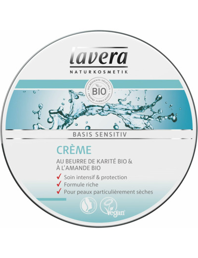 CREME BEURRE KARITE AMANDE 150ML Basis Sensitiv