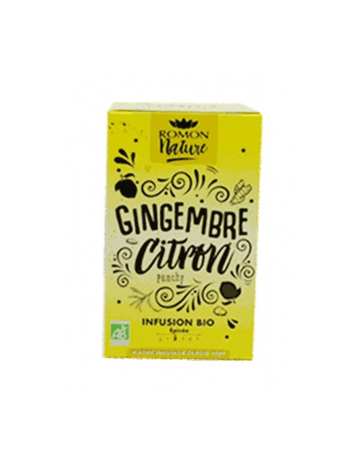 Infusion plaisir Gingembre Citron bio