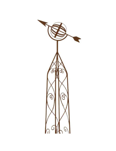 Support plantes globe 40x23x137cm