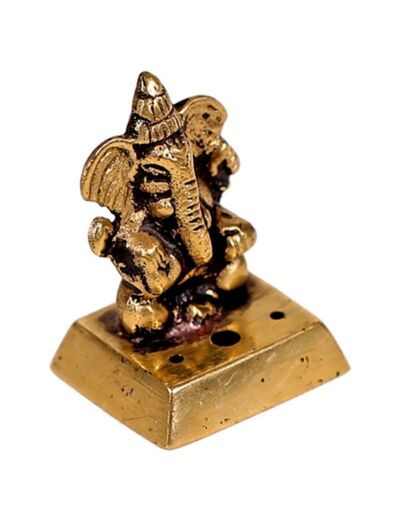 Brûle-encens Ganesh en laiton