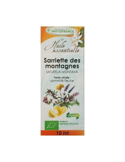 Huile essentielle Sarriette des montagnes 10ml