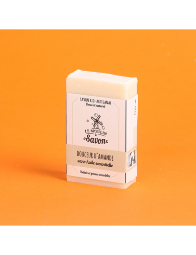 Savon Douceur d'amande (sans huile essentielle)